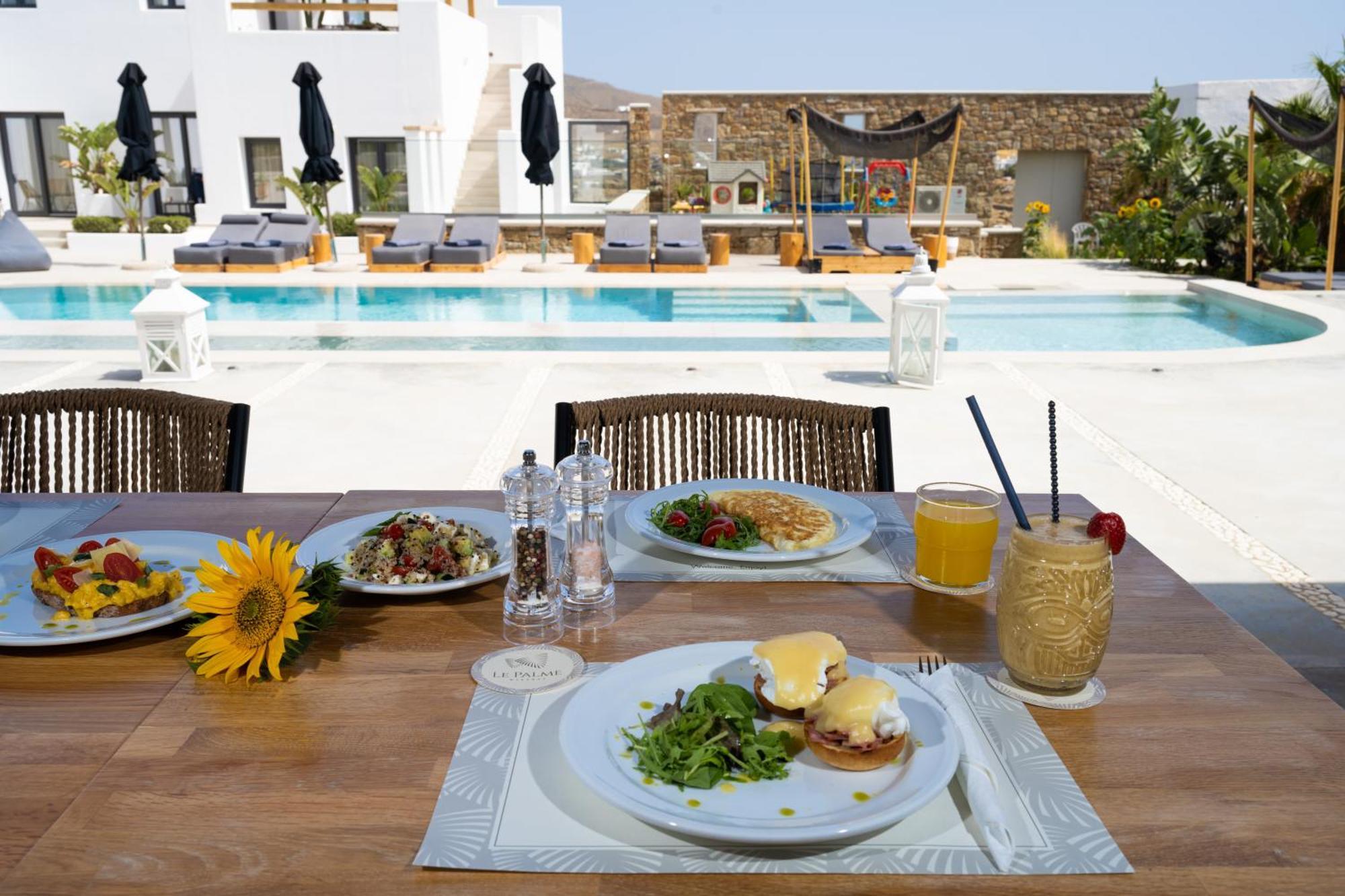 Отель Le Palme Mykonos Klouvas Экстерьер фото